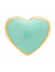 Oorbel Love U | goud/mint