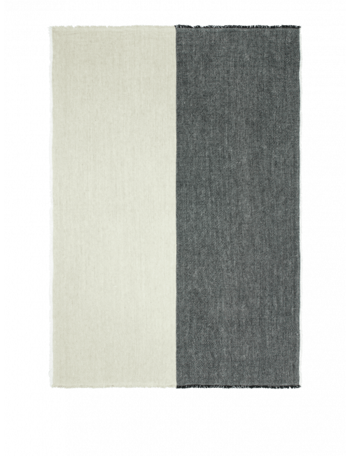 Pila Linnen Plaid | zwart/elm green