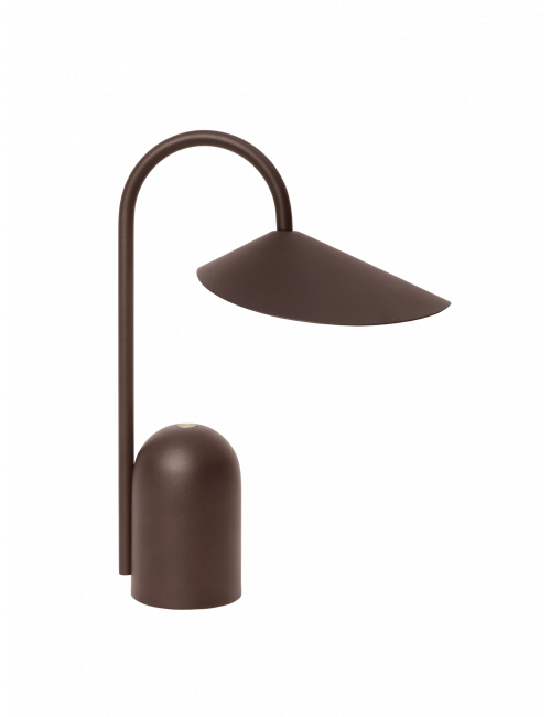 Arum Tafellamp | dark chocolate