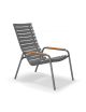 Reclips Lounge Chair | bamboo armrest