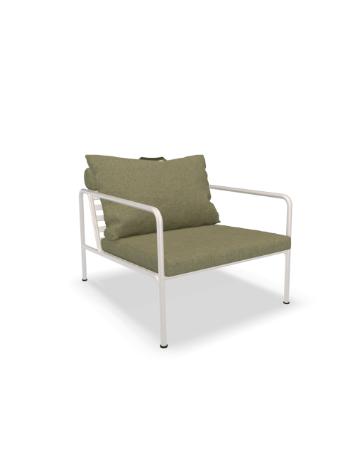 Outdoor Lounge Stoel Avon | leaf/muted white