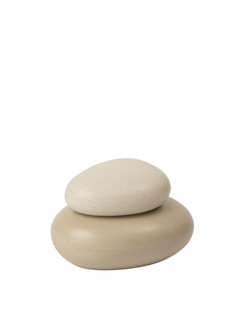 Pebble Box Medium | sand/cream