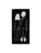 Badhanddoek | naked couple back