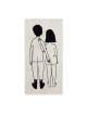Badhanddoek | naked couple back
