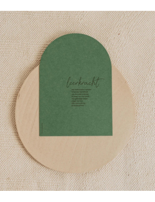 Woordkaart | ode leerkracht