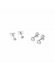Rise And Shine Studs | zilver