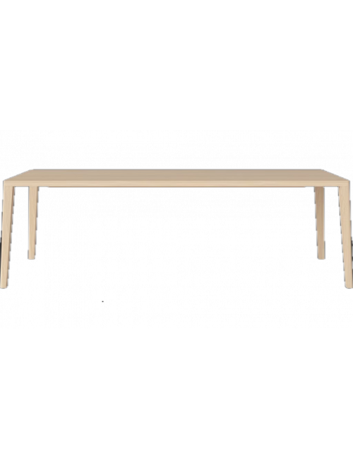 Graceful Tafel 240 x 95 | witgepigmenteerd geolied eiken/massief
