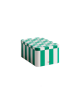 Tin Container | small/green/off-white
