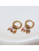 Oorbel Sand Dune Hoop | goud