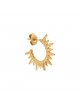 Oorbel Half Sun Hoop | goud