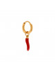 Oorbel Spicy Pepper Hoop | goud