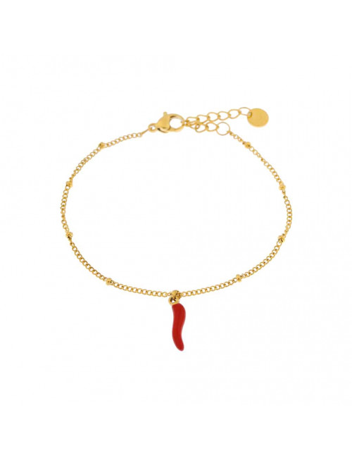 Armbandje Spicy Pepper | goud