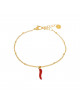 Armbandje Spicy Pepper | goud