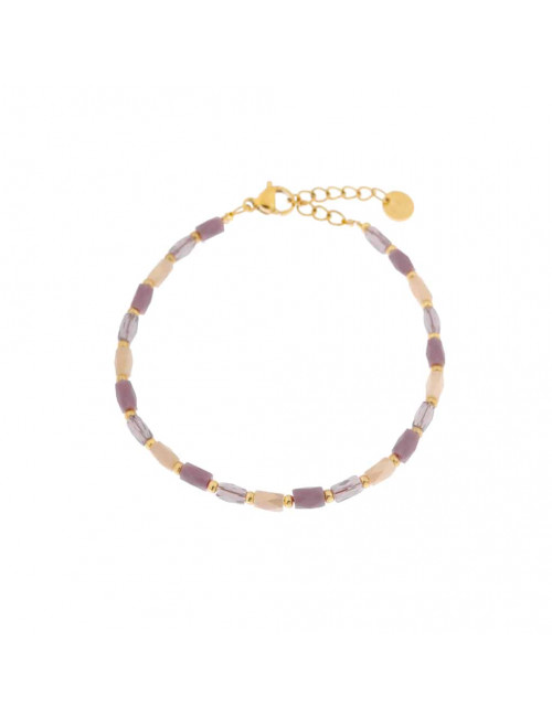 Armbandje Terra Lilac | goud