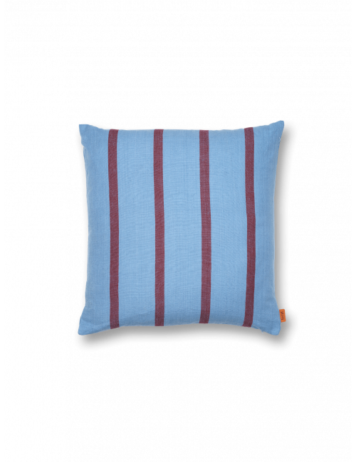 Grand Kussen | faded blue/burgundy