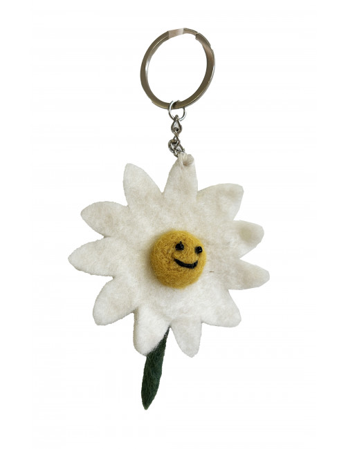 Handmade Key Chain | daisy