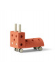 Activiteiten Loopwagen Tiny Ride | burnt orange/dusty green