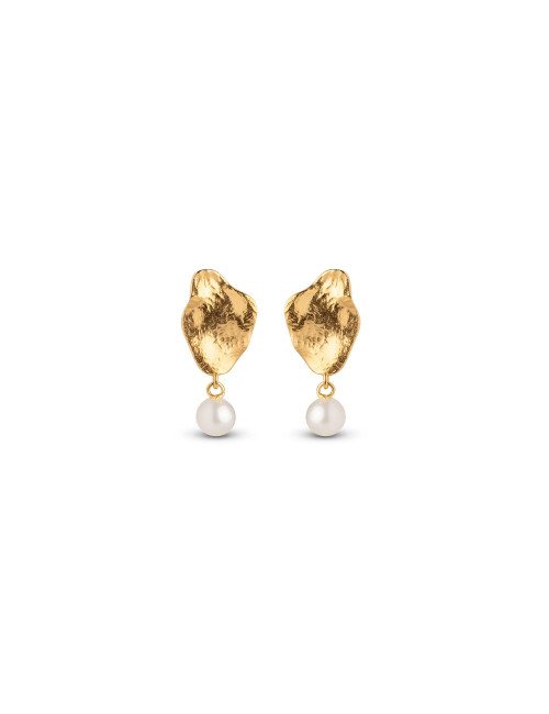 Oorbellen Caia Small | pearl