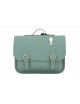 Lederen Boekentas Classic | azul