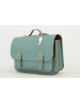 Lederen Boekentas Classic | azul