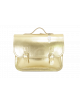 Lederen Boekentas Classic | goud
