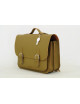 Lederen Boekentas Classic | moss