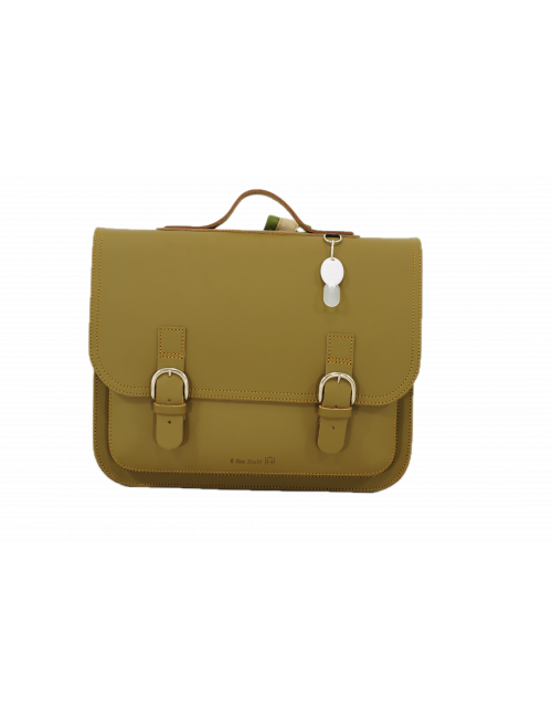 Lederen Boekentas Classic | moss