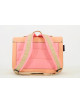 Lederen Boekentas Classic | peach