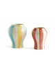 Vaas Sobremesa Small | stripe/red