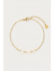 Armband Zoetwaterparels & Bolletjes | goud
