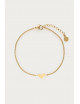 Armband Hart & Schakels | goud