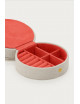 Jewellery Box Linnen | rond