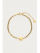 Armband Munt & Schakels | goud