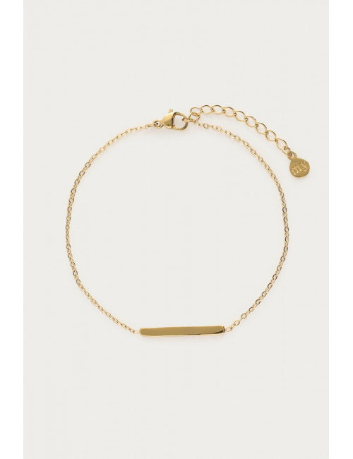 Armband Met Bar | goud