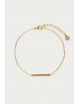 Armband Met Bar | goud