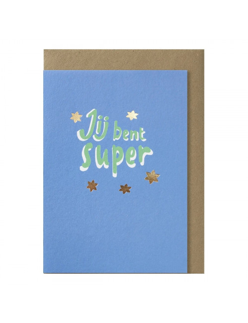 Wenskaart | jij bent super