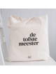 Katoenen Tote Bag | de tofste meester