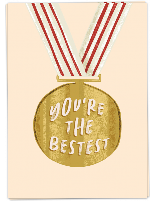 Wenskaart | you're the bestest