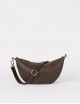 Handtas Leo | chocolate soft grain leder/twisted