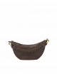 Handtas Leo | chocolate soft grain leder/twisted