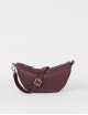 Handtas Leo | dark cherry soft grain leder/twisted