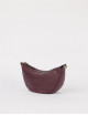 Handtas Leo | dark cherry soft grain leder/twisted