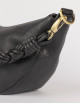 Handtas Leo | zwart soft grain leder/twisted