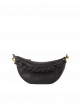 Handtas Leo | zwart soft grain leder/twisted