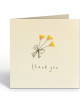 Wenskaart | thank you flowers