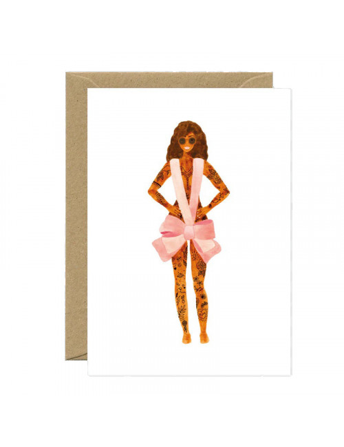 Wenskaart | woman gift