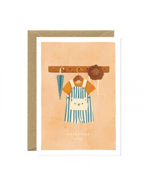 Wenskaart | happy you sweety bear