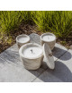 Outdoor Urban Candle Ecru + Deksel | small / neutral