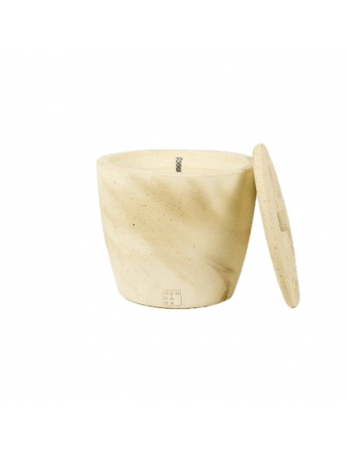 Outdoor Urban Candle Ecru + Deksel | large/neutral