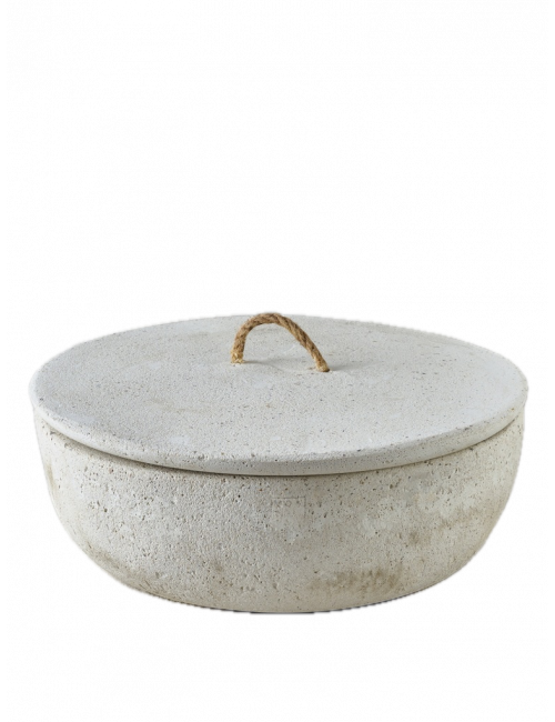 Outdoor Urban Candle Ecru + Deksel | XXXL/neutral